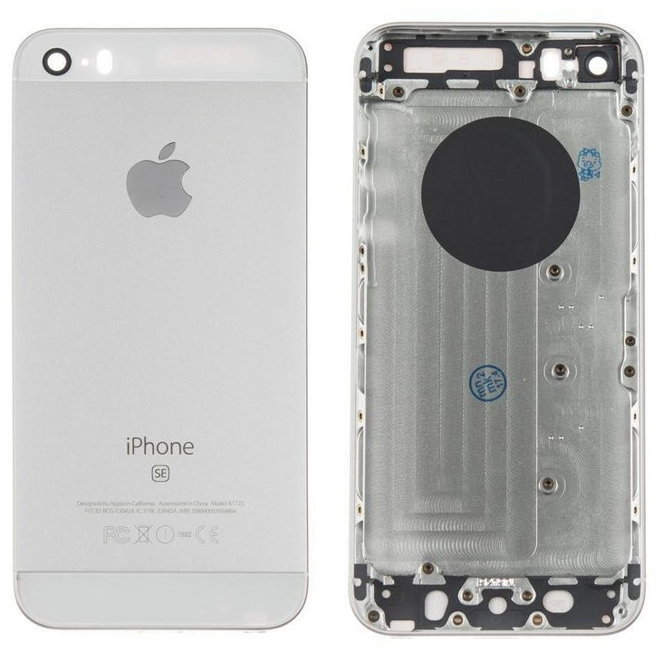 

Задняя крышка для (корпус) iPhone SE серая