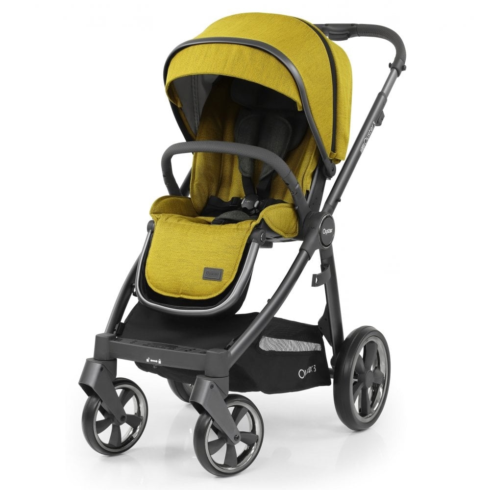 

Прогулочная коляска BabyStyle Oyster 3 Mustard / City Grey (O3SUMU)