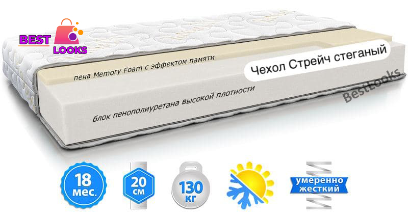 

Матрас ортопедический 90х190 Take&Go MEMO ROLL