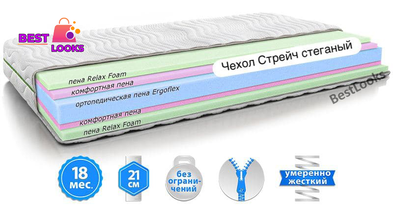 

Матрас ортопедический 160х190 EVOLUTION AMBITION