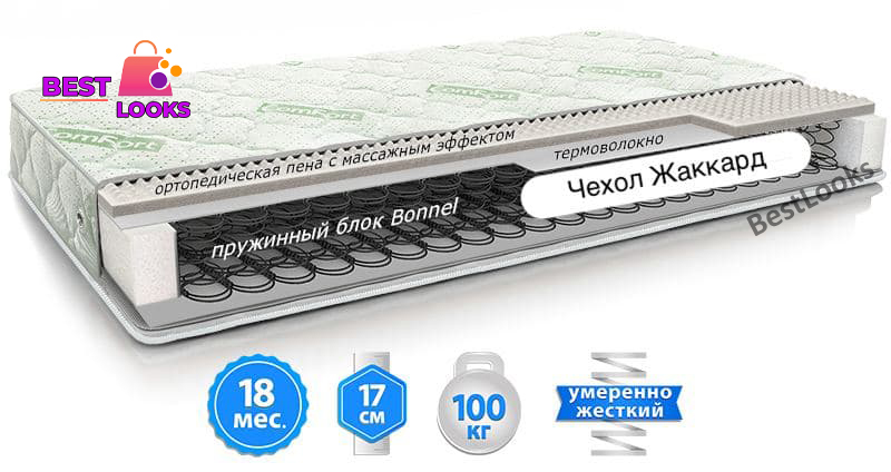 

Матрас односторонний 90х200 ComFort 1