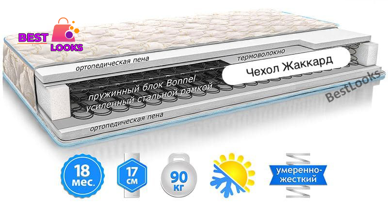 

Матрас двусторонний 140х200 EMM ЭКО 33