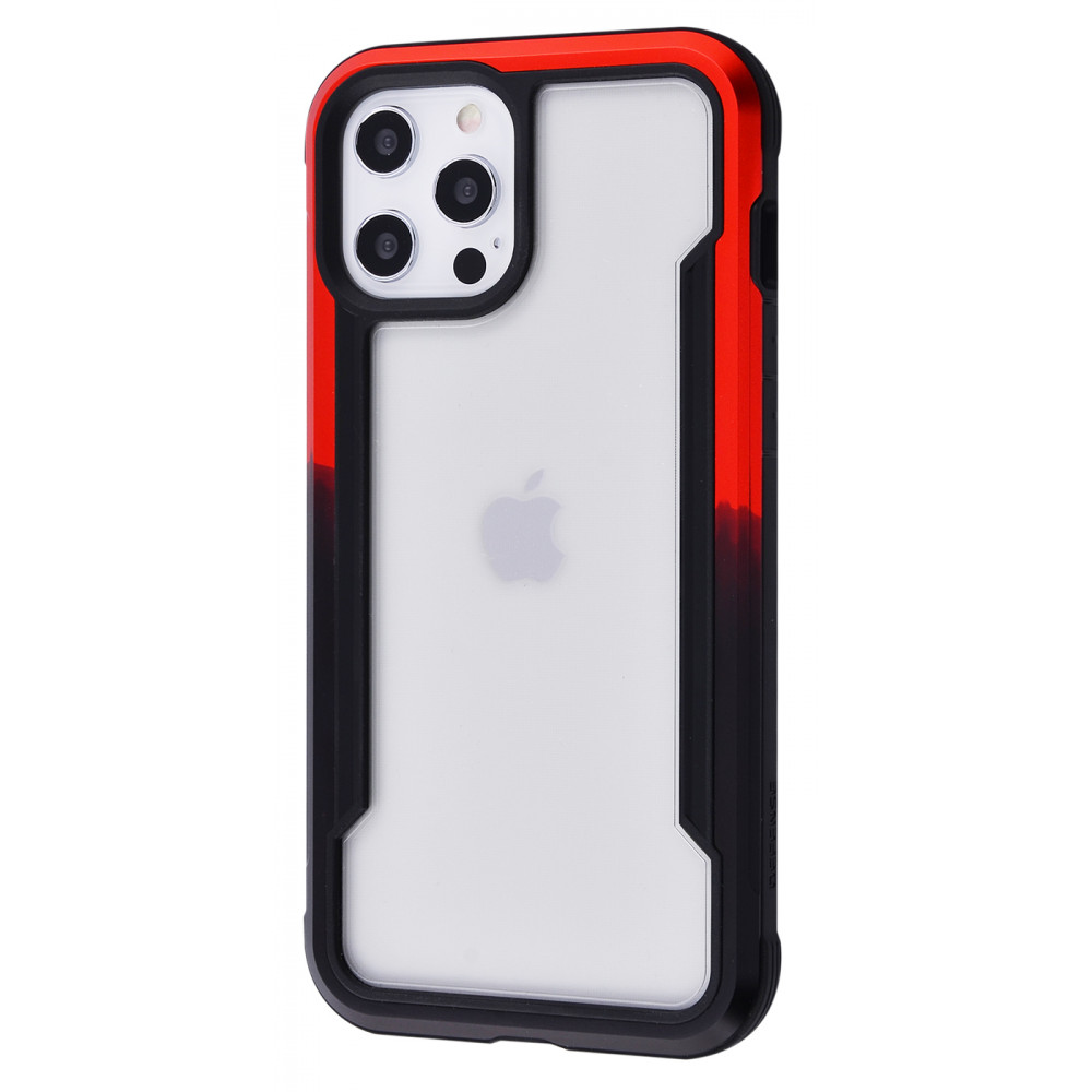 

Чехол Defense Shield Series (Metal+PC+TPU) для iPhone 12 Pro Max red/black