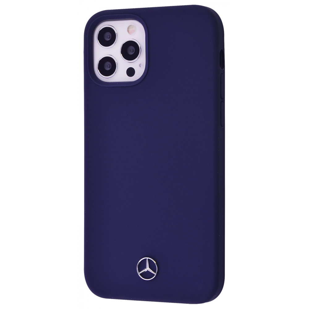 

Чехол Silicone Mercedes-Benz Case для iPhone 12/12 Pro dark blue