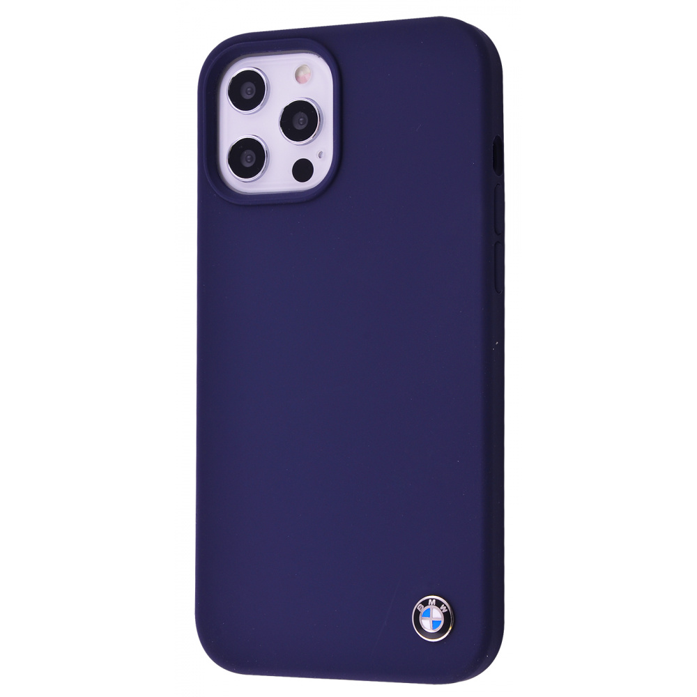 

Чехол Silicone BMW Case для iPhone 12 Pro Max dark blue