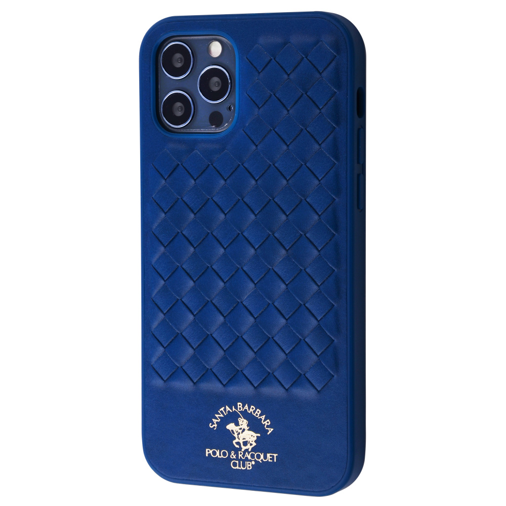 

Чехол POLO Ravel для iPhone 12/12 Pro dark blue