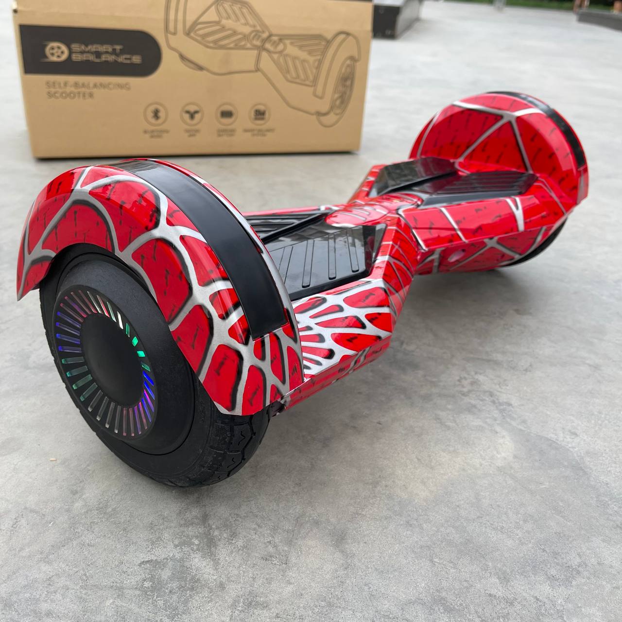 

Гироборд Сигвей SMART BALANCE Spider man Ninebot Mini 36 V Wheel U6 Pro +Autobalance 8" Спайдер мен