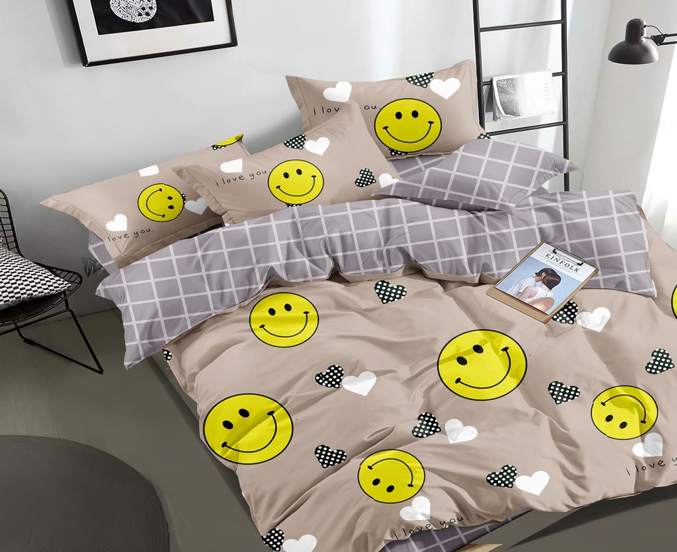 

Комплект постельного белья Smile Krispol семейный сатин (630.105)