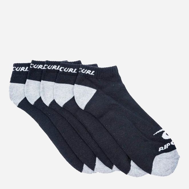 

Носки Rip Curl Ankle Sock-5Pack CSODD1-90 5 пар Черные