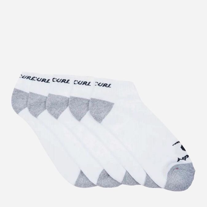 

Носки Rip Curl Ankle Sock-5Pack CSODD1-1000 5 пар Белые