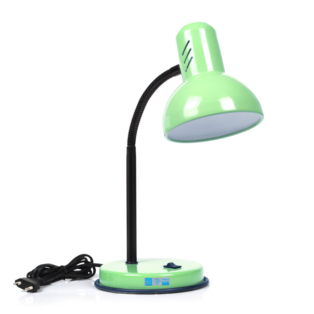 

Настольная лампа Loga Light Max Украина 60W Салатовый (t4050)