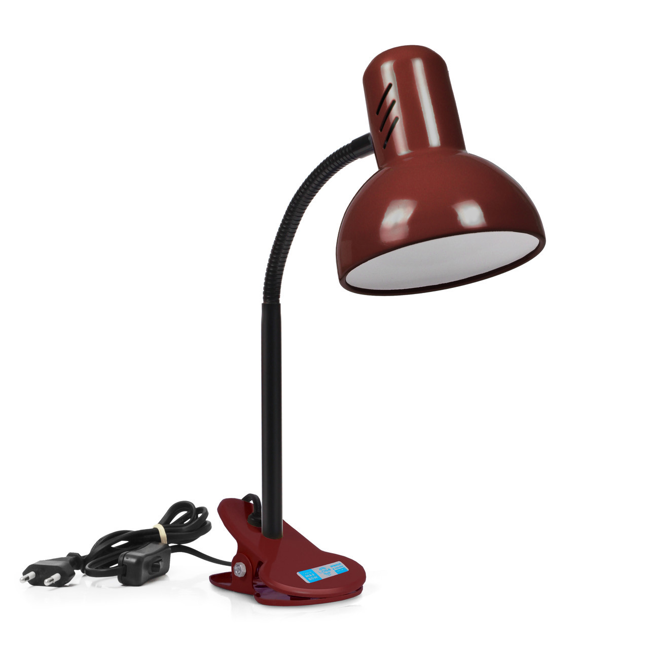 

Лампа-прищепка Loga Light 60W E27 Украина Шоколад (t3704)