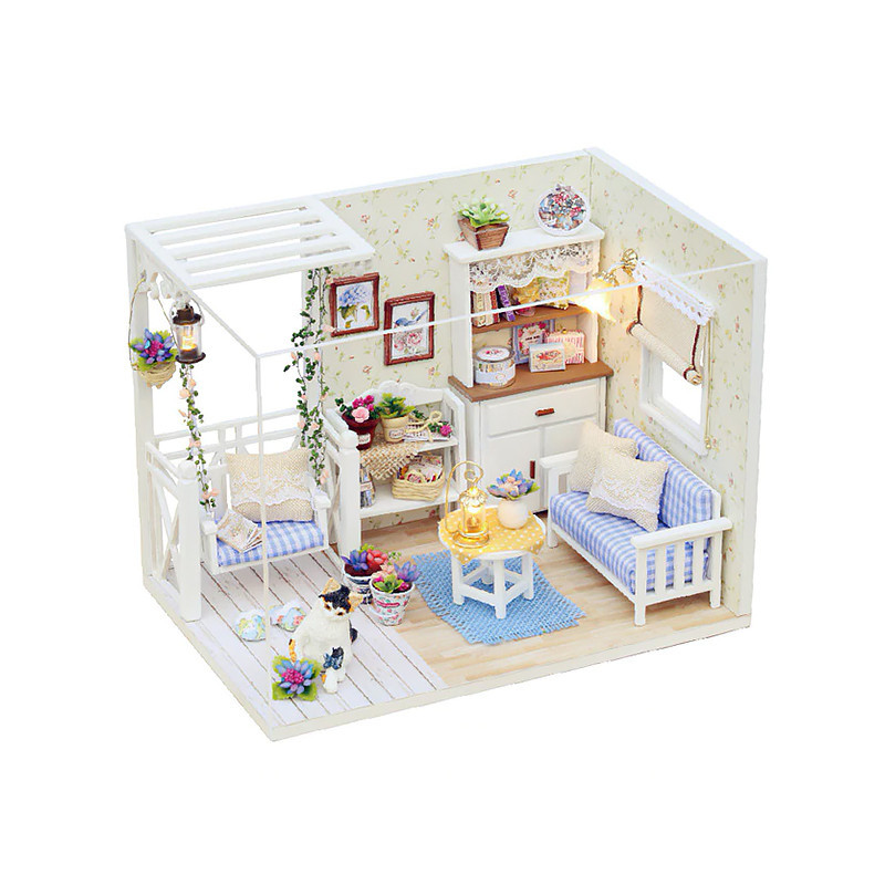 

3D Румбокс кукольный дом DIY Cute Room 3013 Kitten Diary детский конструктор (SKU_5789-19411)