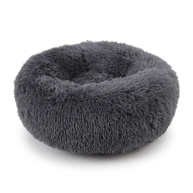 

Лежак-пуфик Taotaopets 552201 L Dark Grey для котов собак круглый лежанка (SKU_5516-17671)