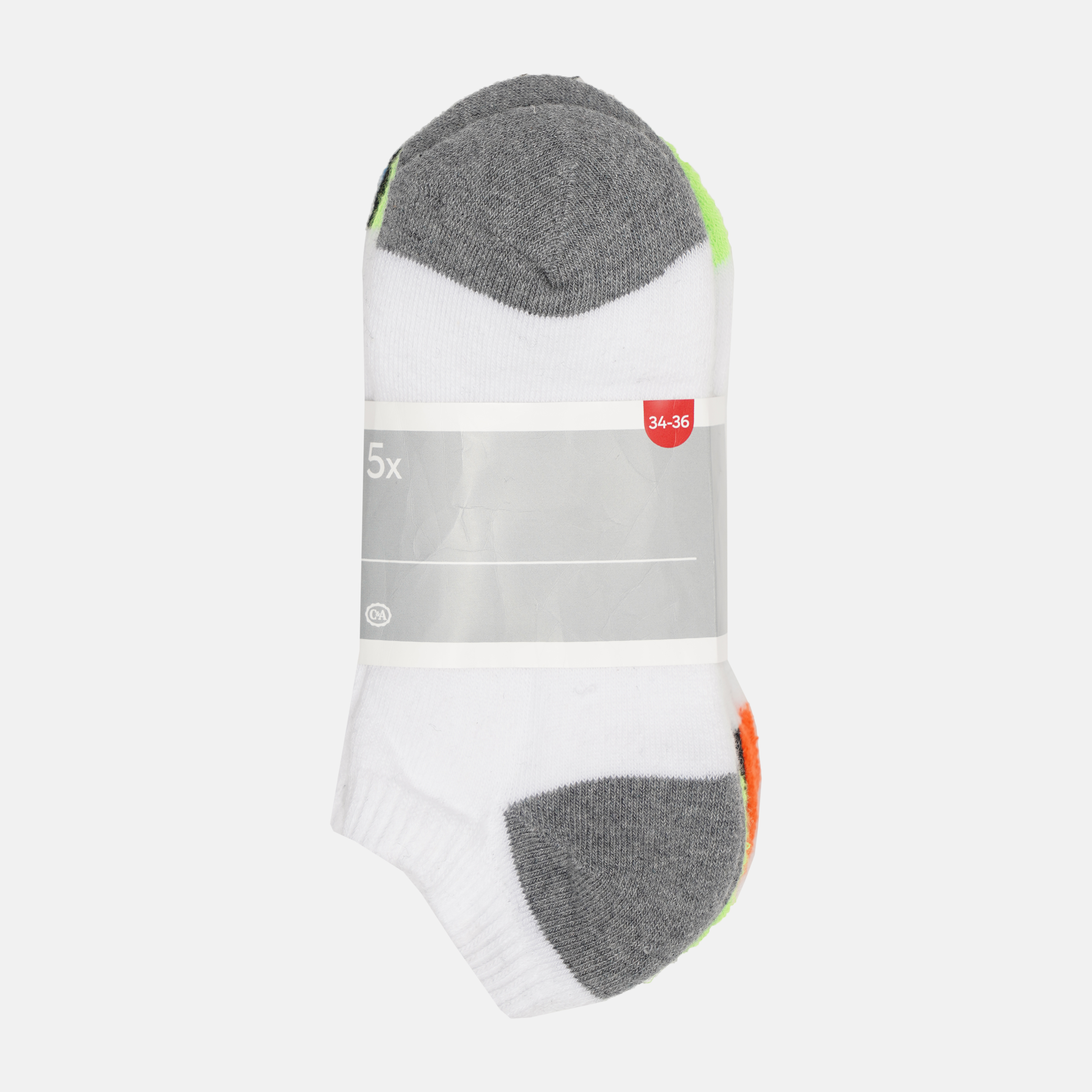 

Носки (5 пар) C&A 37 39 белый 4186364439509