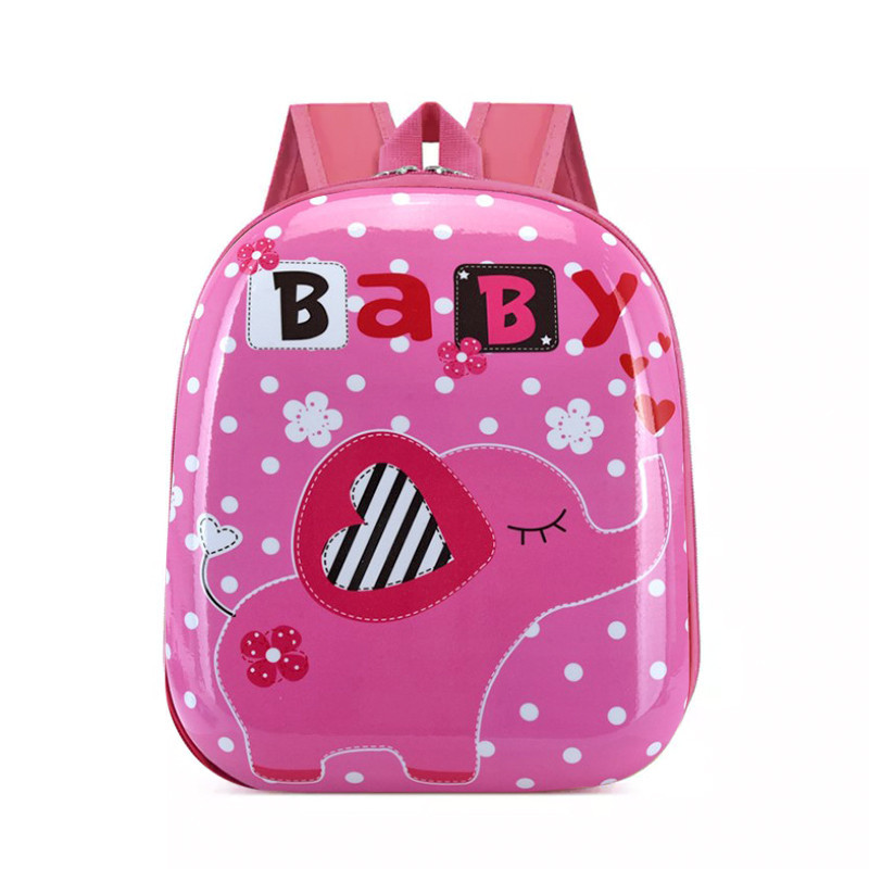 

Детский рюкзак с твердым корпусом Lesko DK-12 Pink Elephant для прогулок садика (SKU_6837-23272)