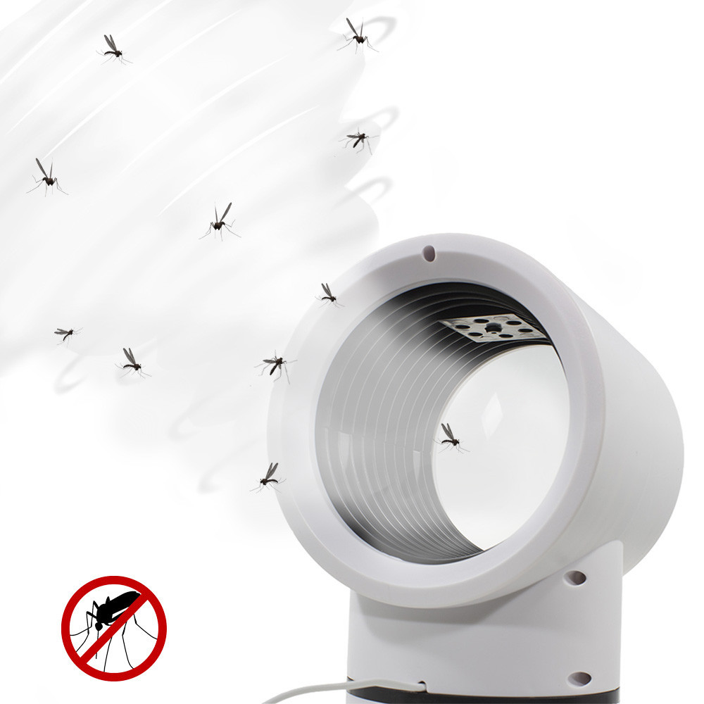 

Электрический уничтожитель комаров Lesko WD-09 White отпугиватель-ловушка для насекомых с подсветкой USB (SKU_4398-12895)