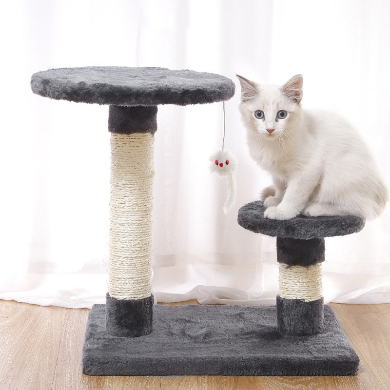 

Когтеточка для кота Taotaopets 046609 Gray дряпка 40*30*40 см (SKU_6283-21295)