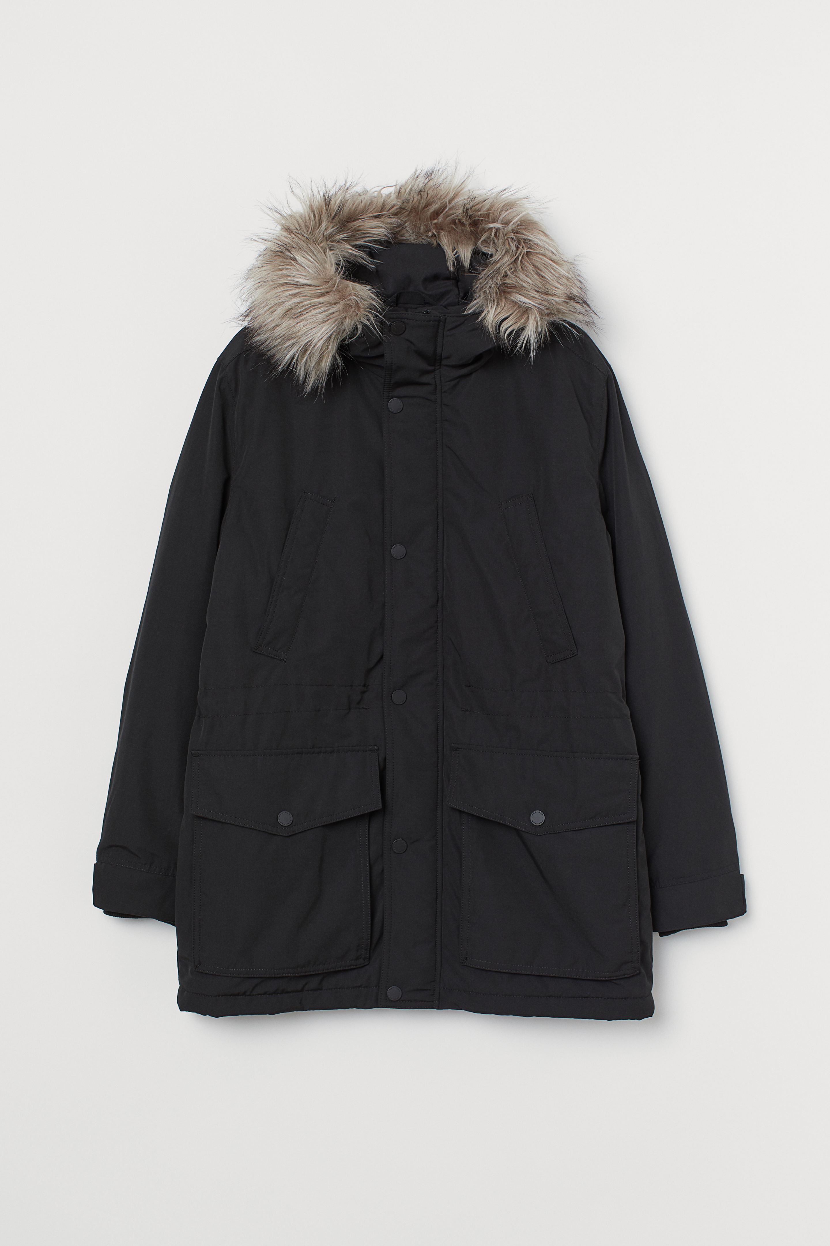 

Парка H&M L черный 8195000