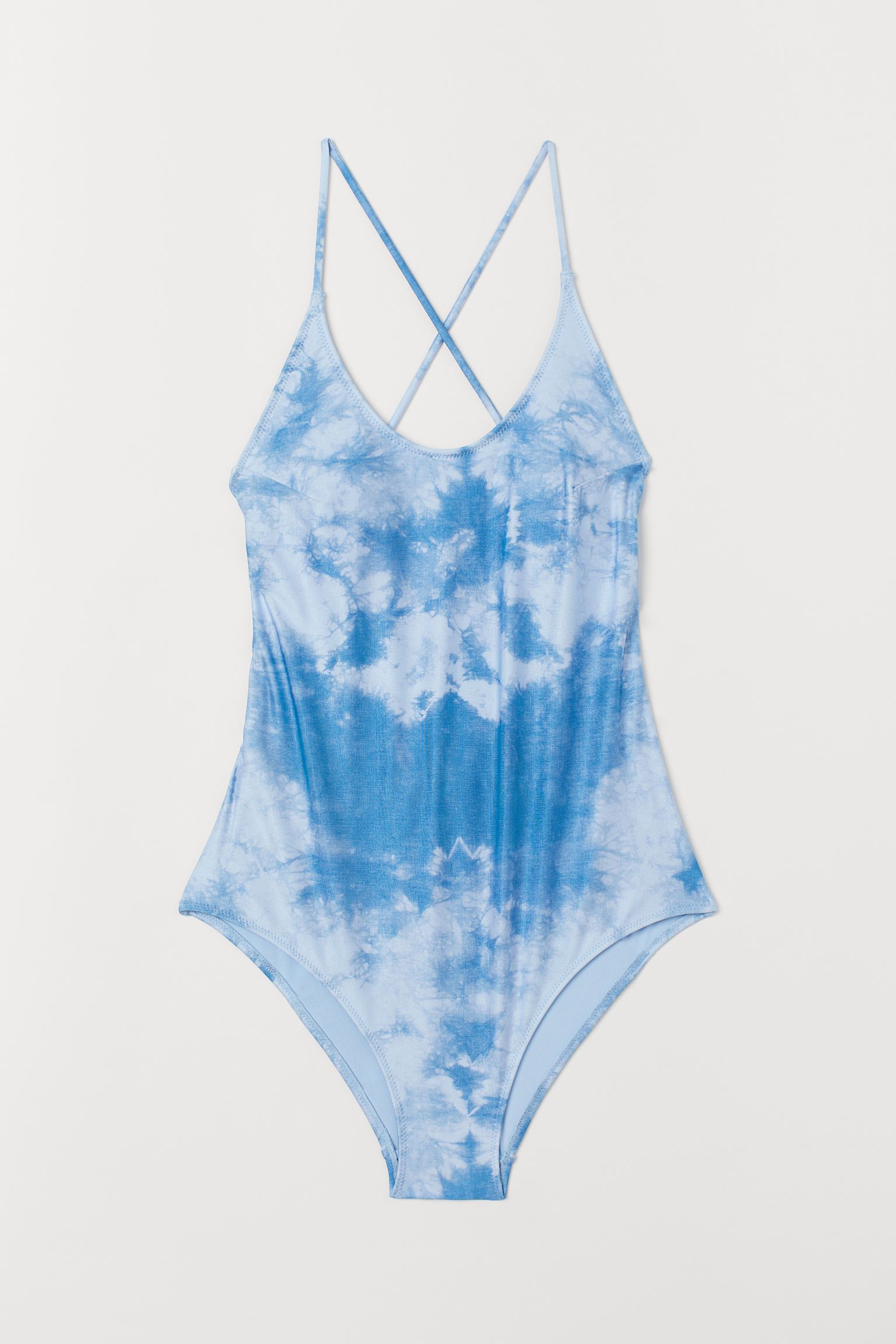 

Купальник H&M  голубой 5086159348, Купальник H&M 38 голубой 5086159348
