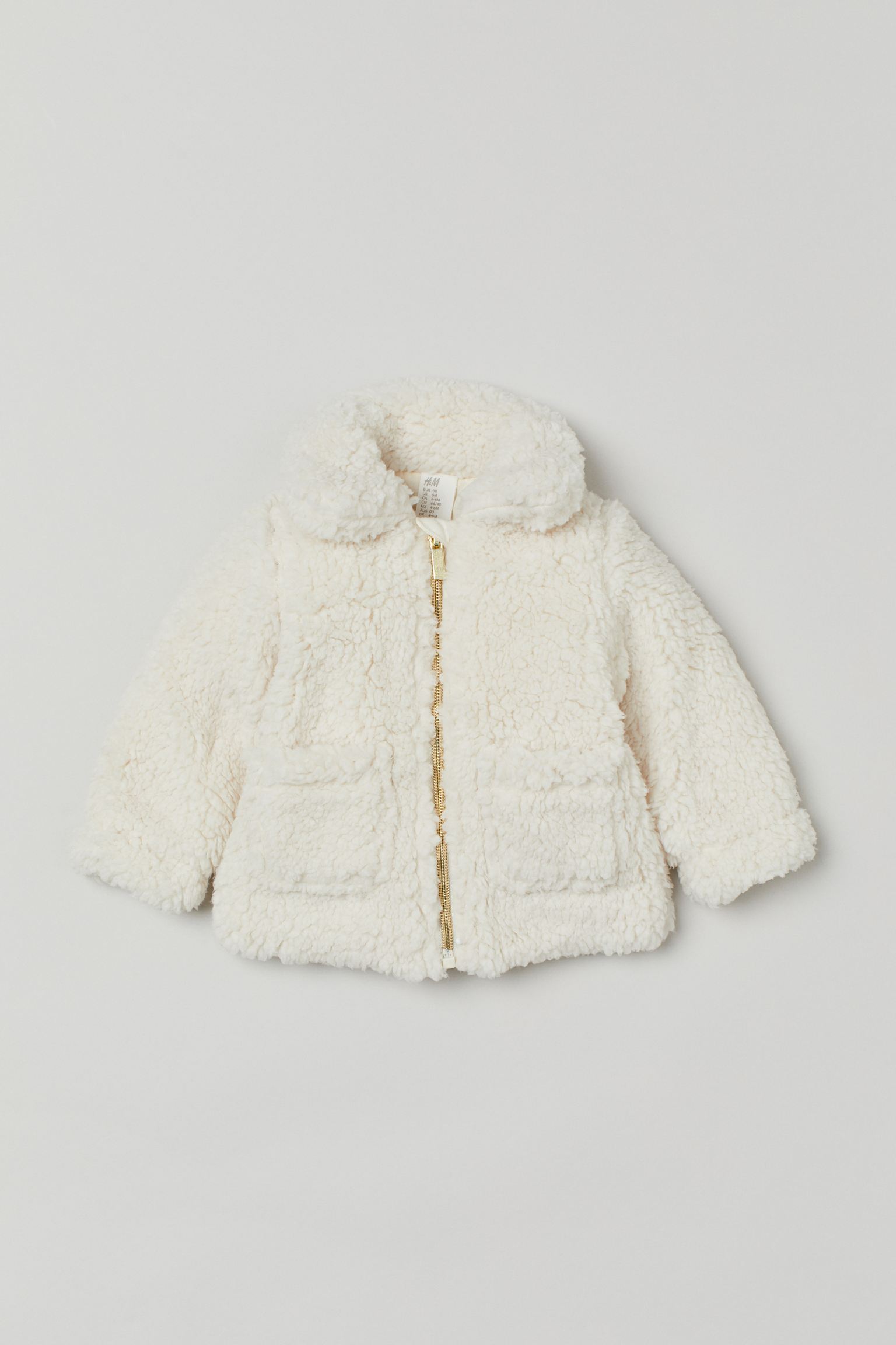 

Куртка H&M 68см белый 11089222413
