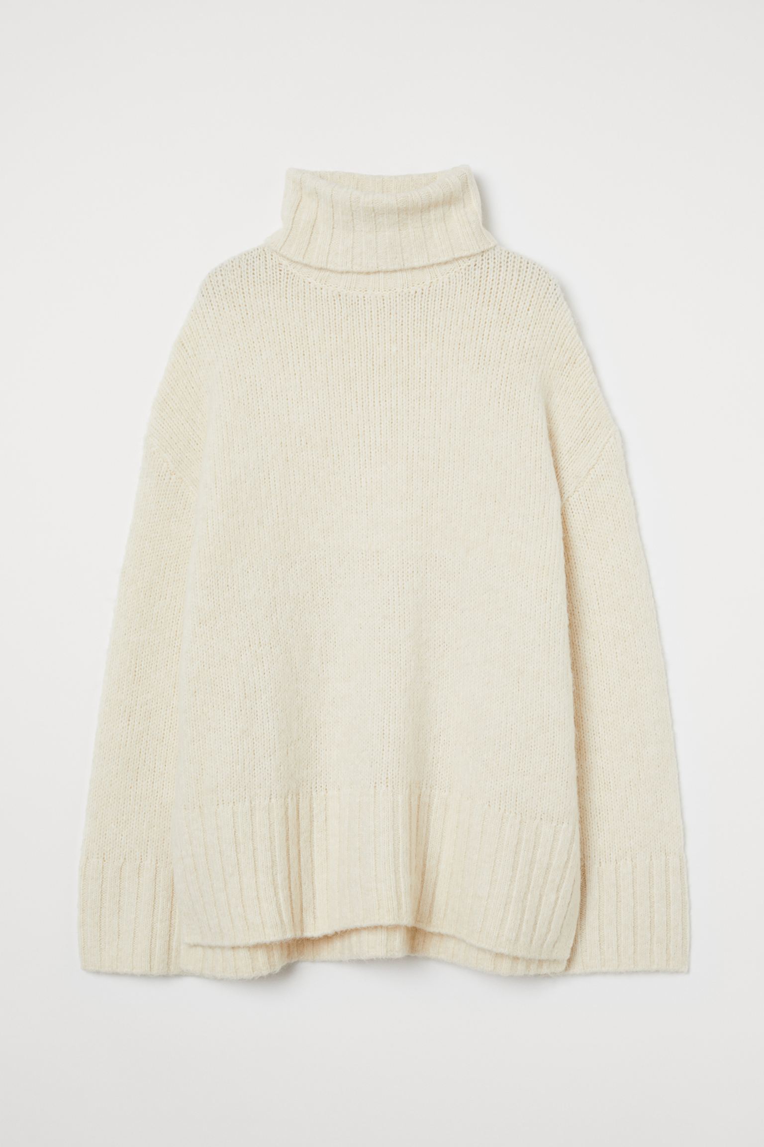 

Свитер H&M L молочный 12089375382