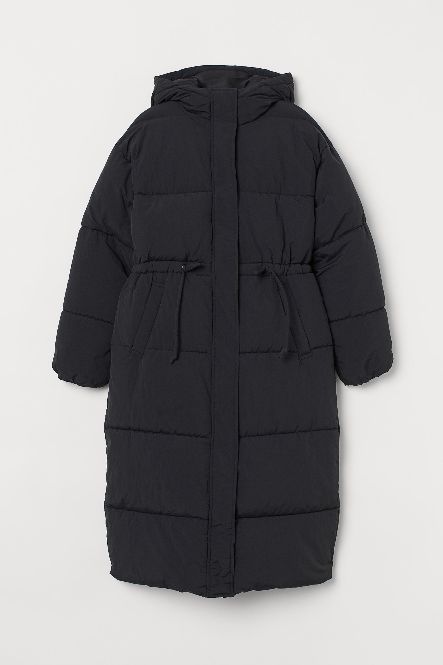 

Пальто H&M XS черный 5089201402