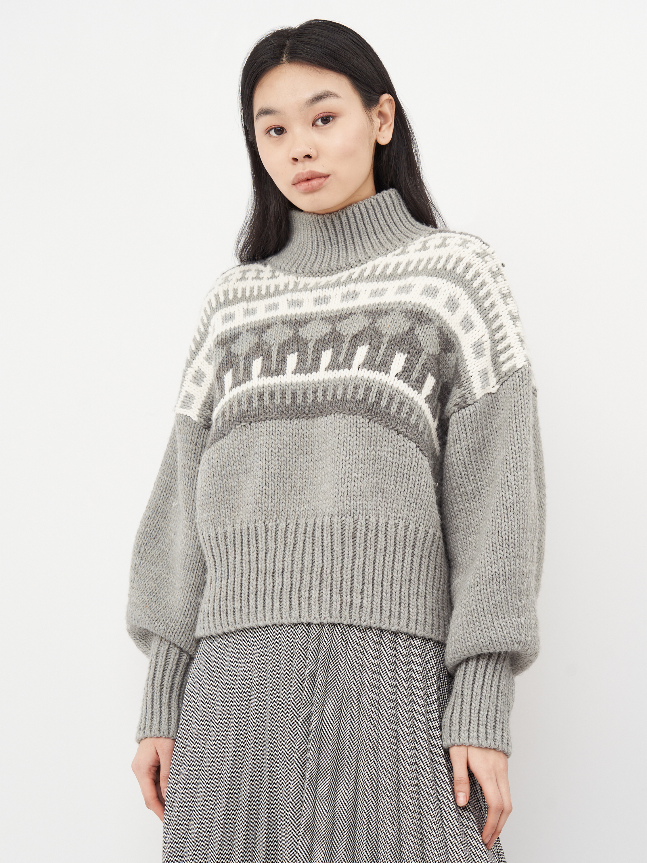 

Свитер H&M  серый 8041660, Свитер H&M XS серый 8041660