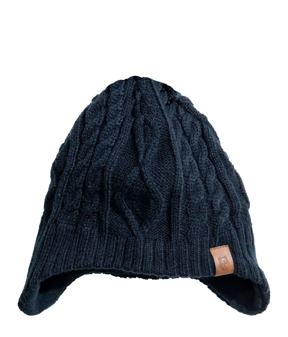 

Шапка H&M 110 128см (52 54) темно синий 5096186