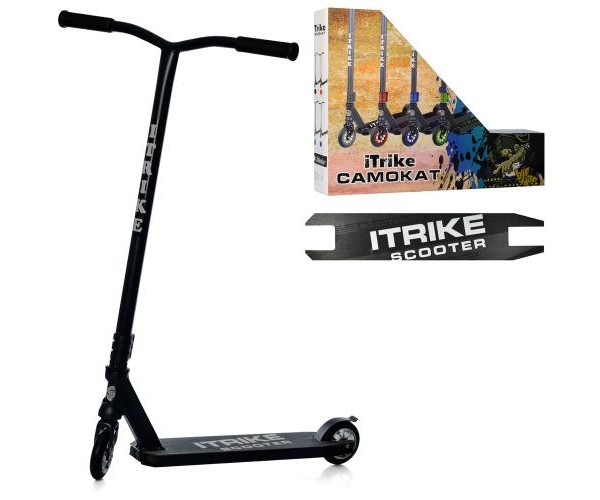 

Трюковый самокат iTrike SR2068-1-B, Черный