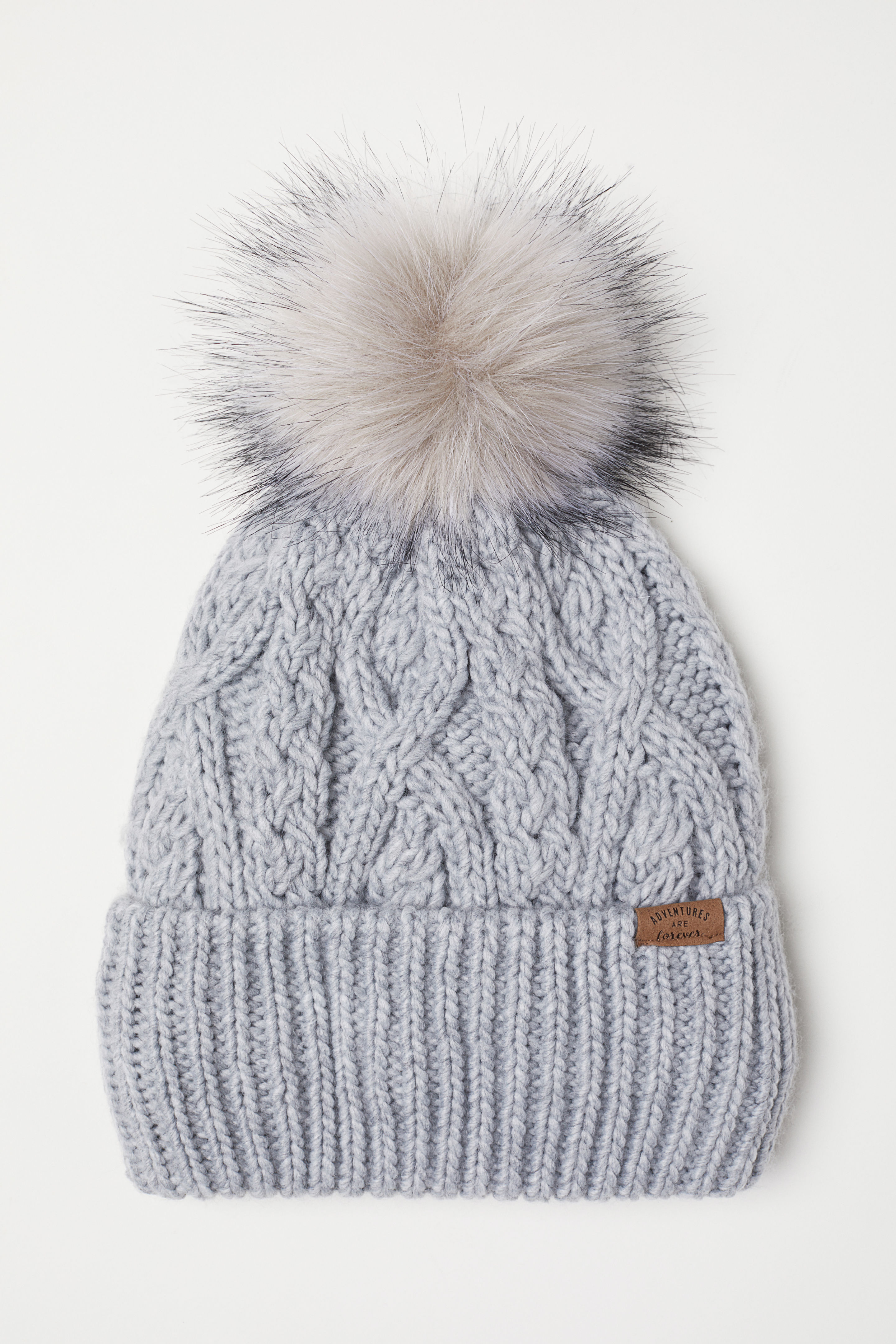 

Шапка H&M 110 128см (52 54) серый 96170818