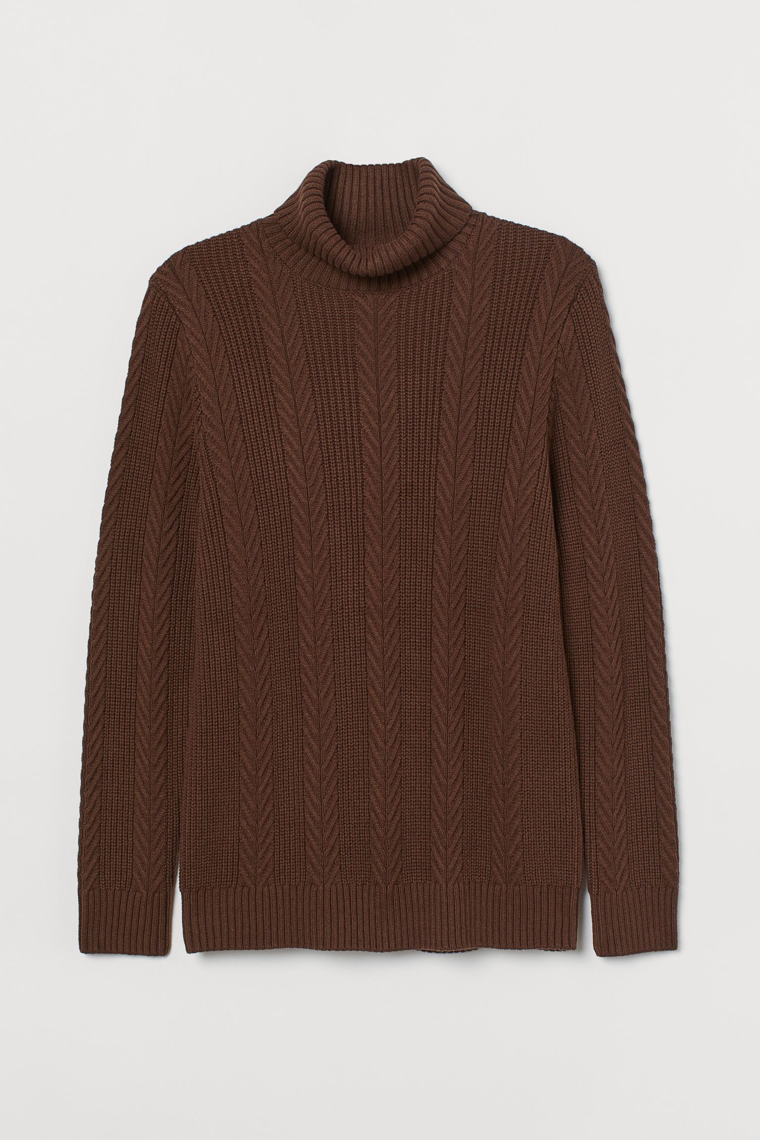 

Свитер H&M M коричневый 10089145572
