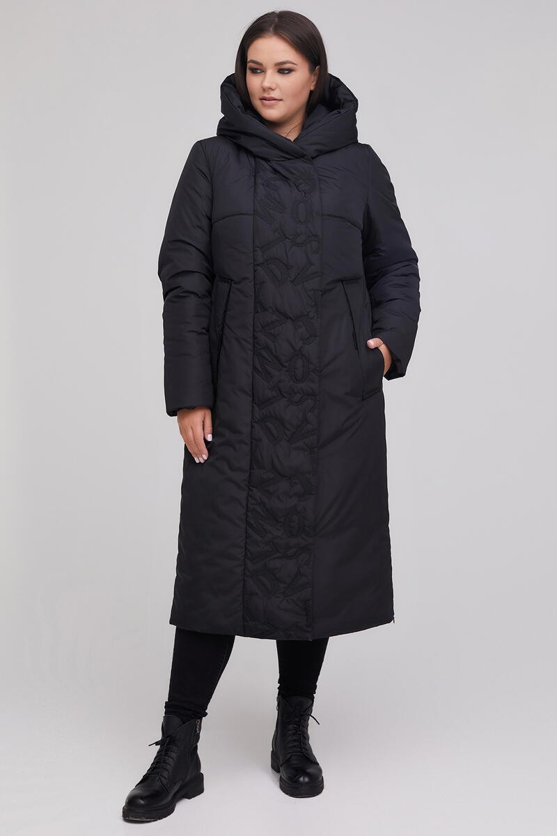

Женское пальто CR-964-BLK 54 черное
