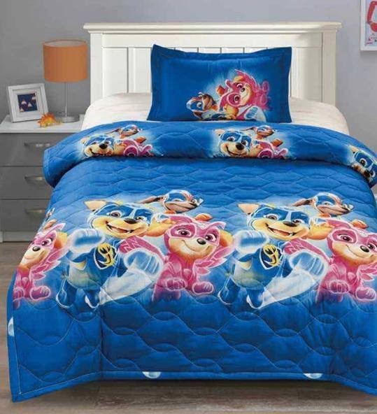 

Хлопковое детское покрывало-летнее одеяло на полуторную кровать Щенячий Патруль 160*210