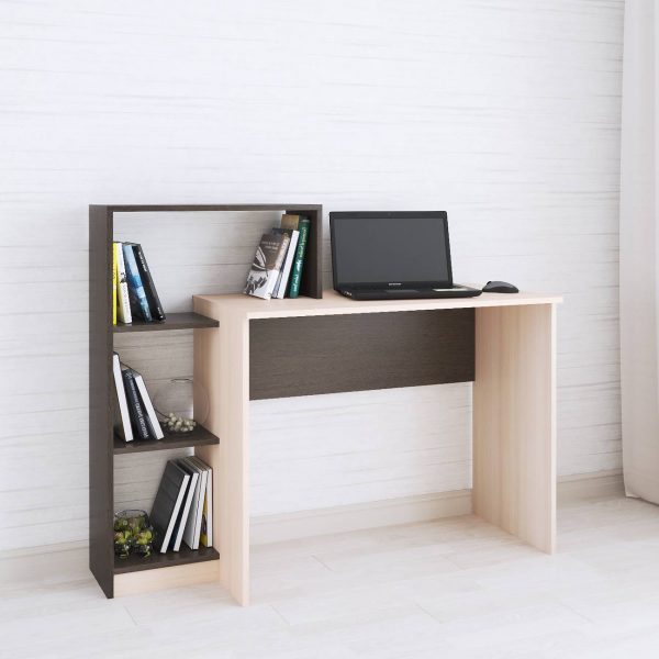 

Стол компьютерный KidsBunkBed С-007 венге темный венге светлый 1020x500x1250 мм
