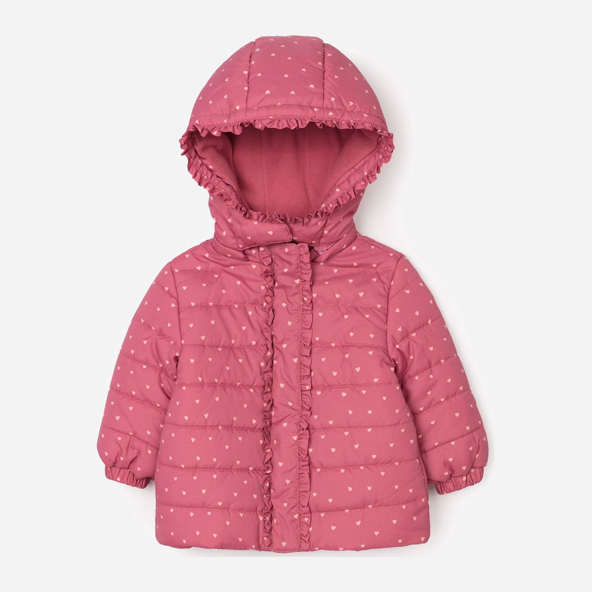 

Демисезонная куртка Zippy Hooded Placke 3103282702 72 см Darkpink