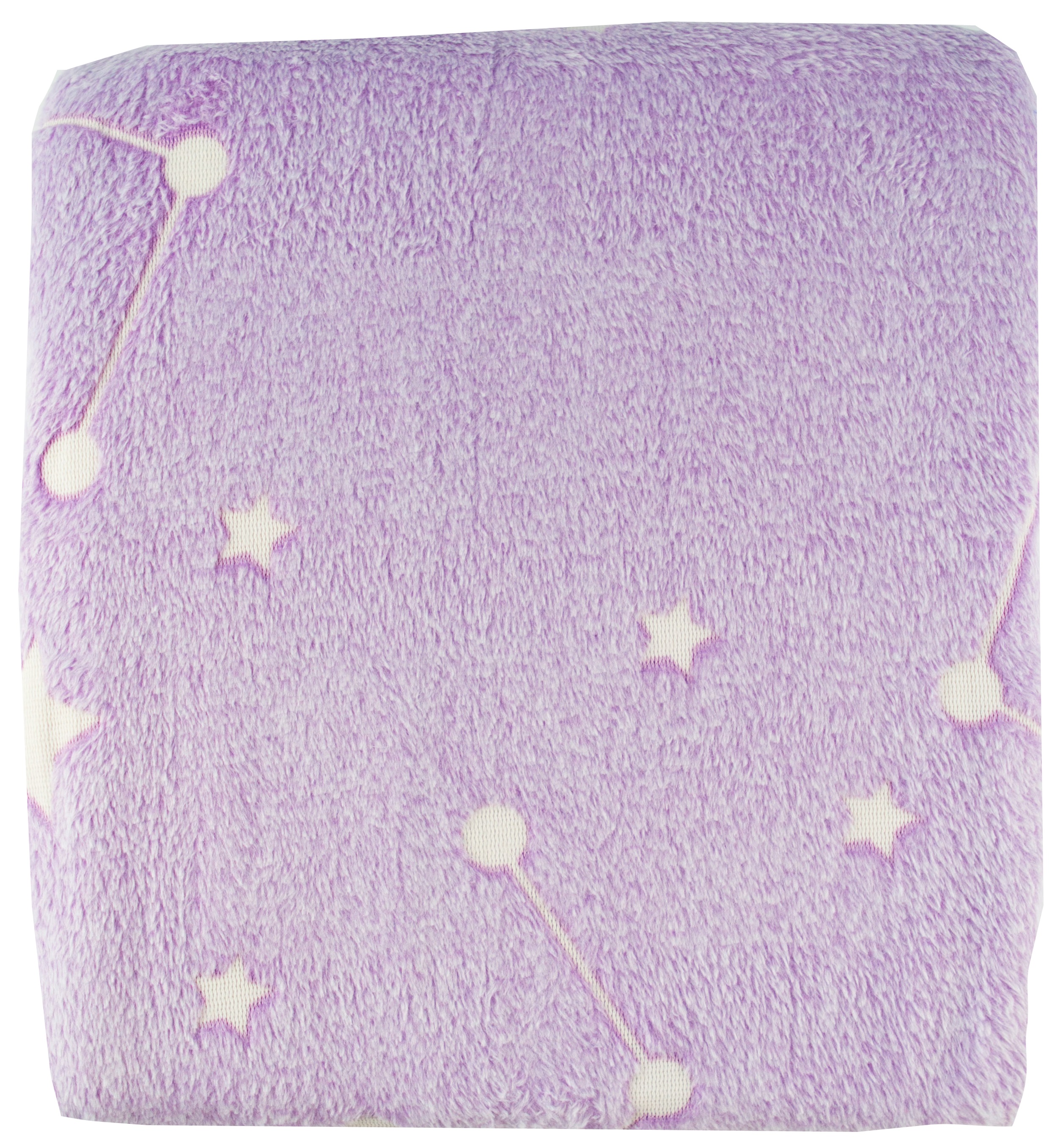 Акція на Плед LIFETIME Blanket glow in dark Фиолетовый 140х180 см (871125217994-2 violet) від Rozetka UA