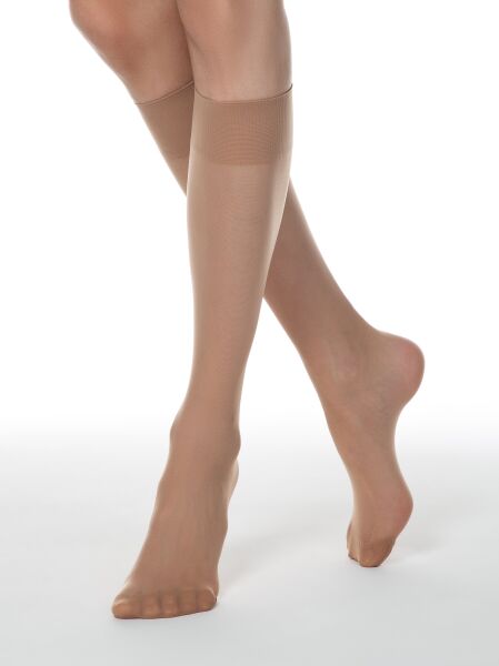 

Тонкие эластичные гольфы Conte Elegant TENSION 20 (2 пары), 36-39, Natural