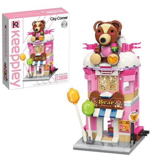 

Конструктор Keeppley магазин игрушек 281 дет. (C0109)