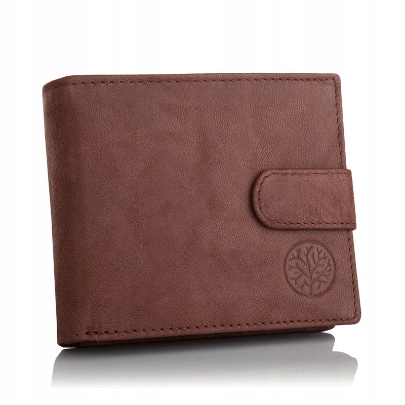 

Кошелёк кожаный мужской Betlewski с защитой RFID 9,2 х 11 х 2 см (BPM-GTAN-63) коричневый