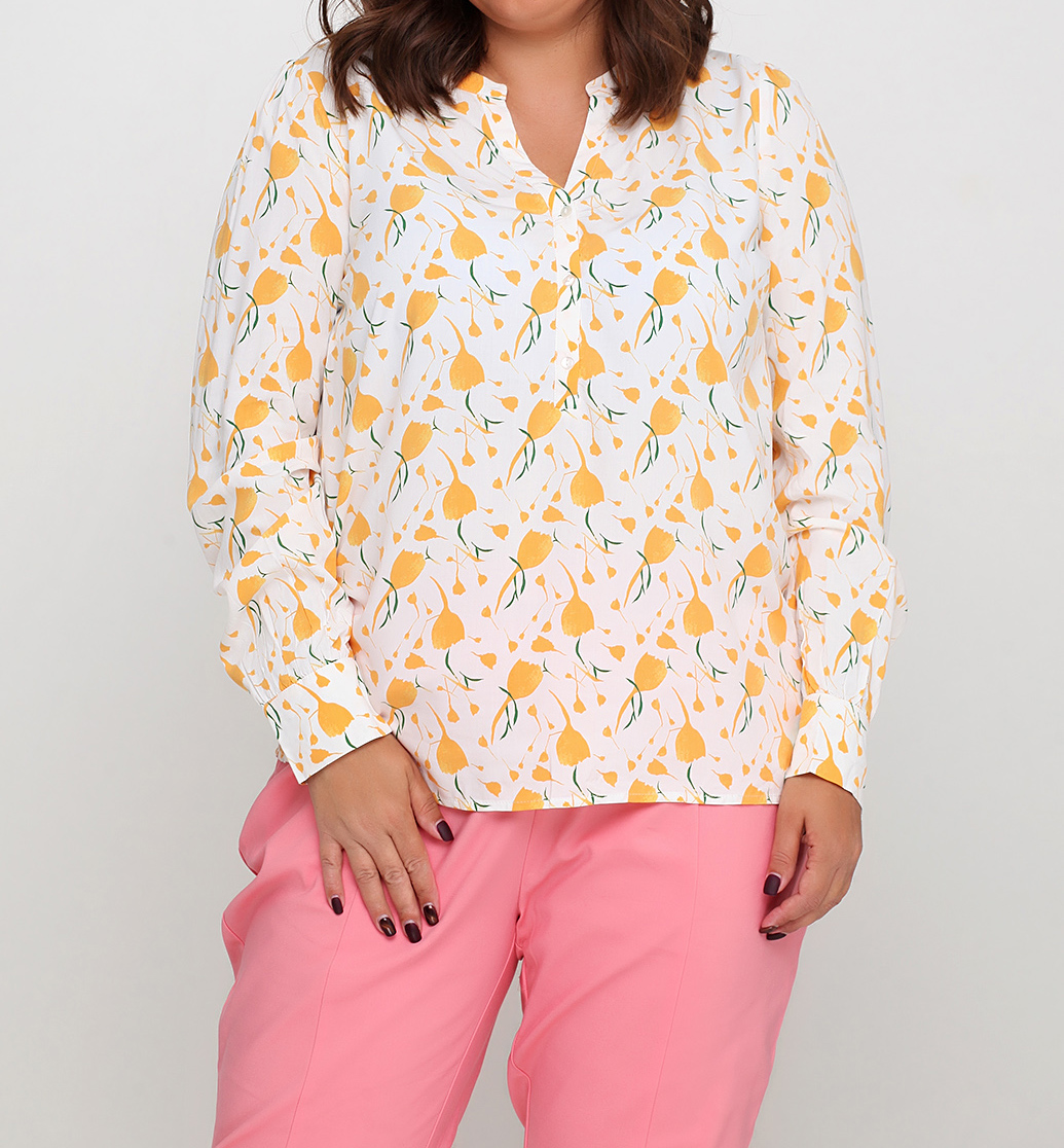 

Блуза Saint Tropez R1207-1053  белый, Блуза Saint Tropez R1207-1053 XL белый