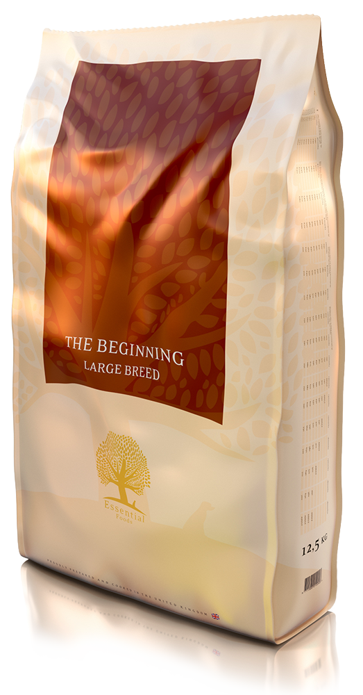 

Сухой корм ESSENTIAL FOODS the BEGINNING LARGE BREED для щенков и юниоров крупных пород со вкусом утки и курицы 12 кг (1025_UK)