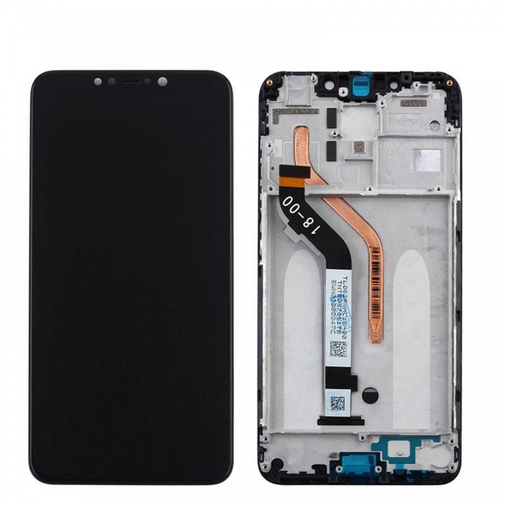 

Дисплей для Xiaomi Pocophone F1 с сенсором (тачскрином) и рамкой черный