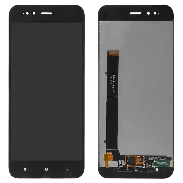 

Дисплей для Xiaomi Mi A1, Mi5x с сенсором (тачскрином) черный (PRC)