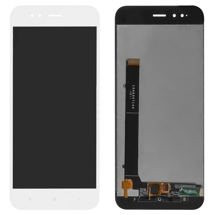 

Дисплей для Xiaomi Mi A1, Mi5x с сенсором (тачскрином) белый (PRC)