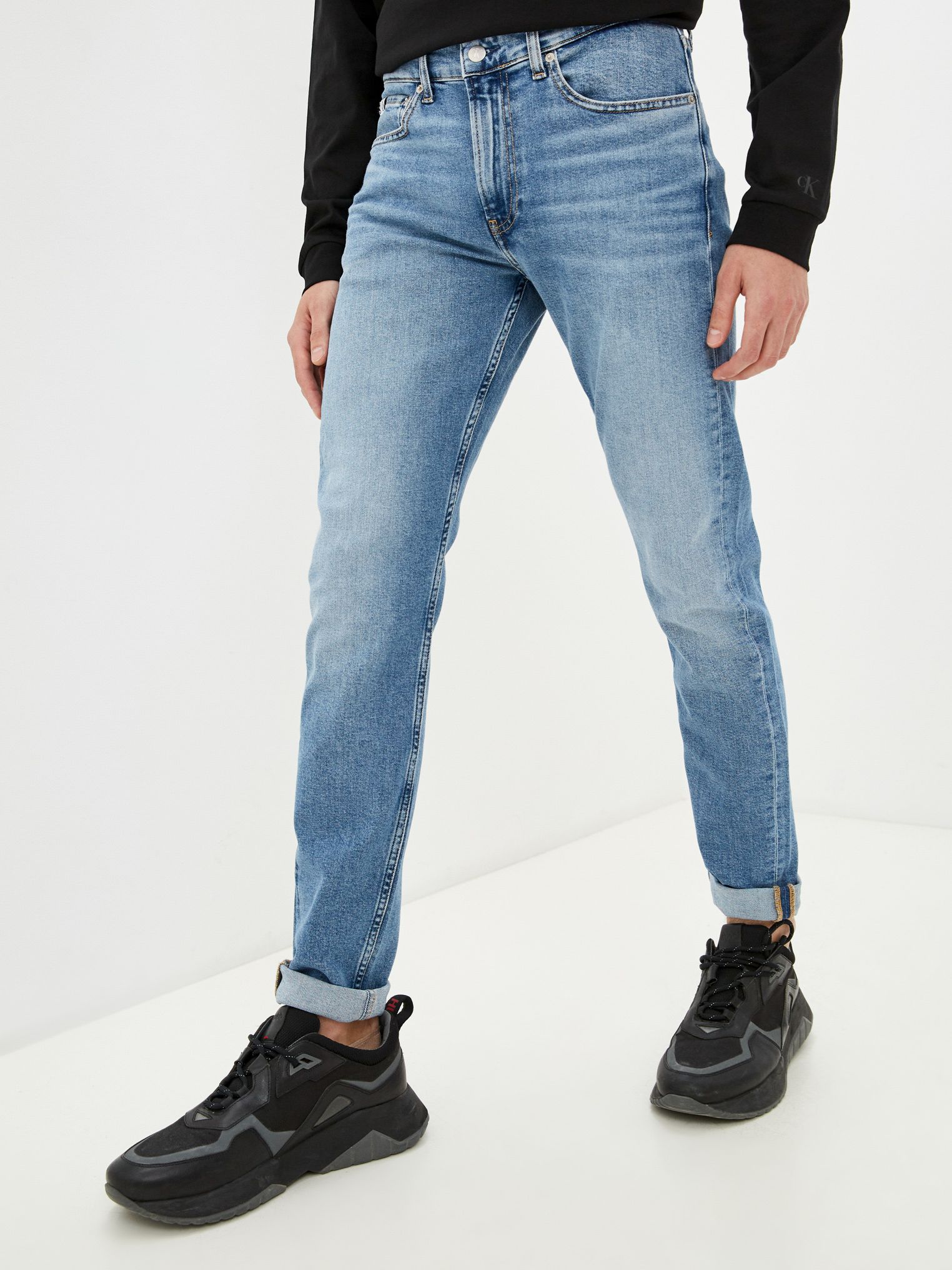 

Джинсы Calvin Klein Jeans Slim Taper J30J319108-1AA 32-32 Голубые