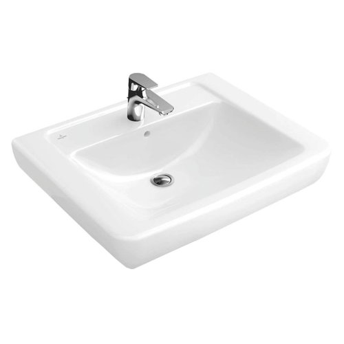 

VERITY DESIGN умывальник 55*43см, цетр.отвестие под смес.выбито, с переливом, цвет белый альпин 51035501