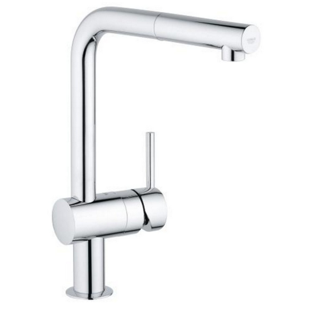 

Смеситель для кухни с выдвижным изливом Grohe Minta 32168000 SD00022227