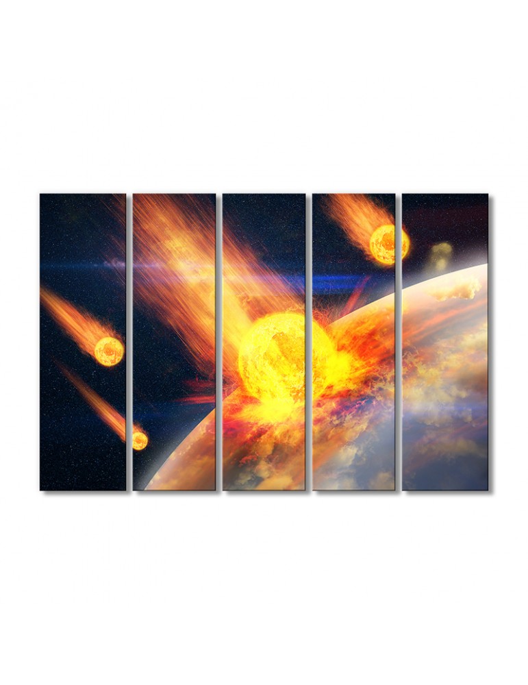 

Модульная картина Artel «Армагеддон» 5 модулей 80x120 см