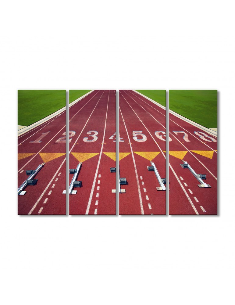 

Модульная картина Artel «Беговые дорожки» 4 модуля 90x135 см